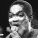 Fela Anikulapo Ransome-Kuti at a concert in Paris on September 13, 1986 © Laurent Rebours / AP / SIPA