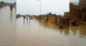 File Photo Of A Flood Scene in Nigeria