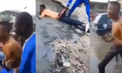 Yahoo Boy Runs Mad In Delta State After Refusing To Sacrifice Mother (Video)