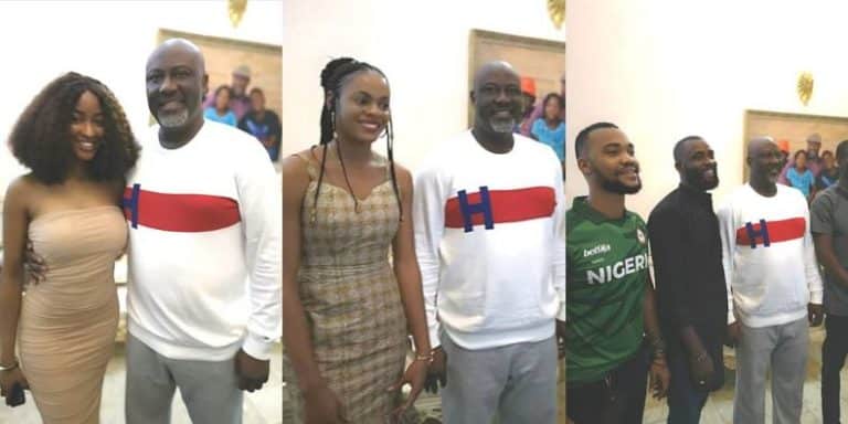 BBNaija Dino Melaye and Housemates