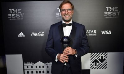 Liverpool's Jurgen Klopp Crowned FIFA Best Coach For 2019