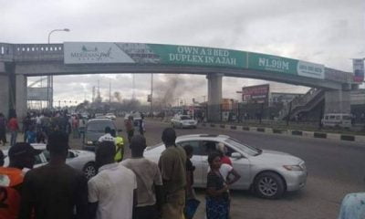 One Shot Dead At Lekki Shoprite As Nigerians Protest Xenophobic Attacks