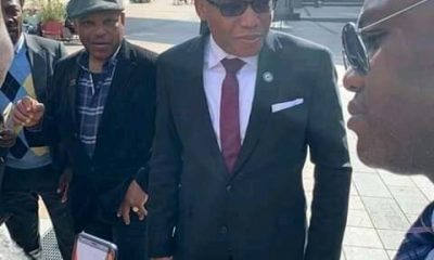 Breaking: Nnamdi Kanu Arrives European Parliament To Discuss Biafra Referendum (Photos)