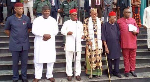 Biafra: All Southeast Governors Except Obiano ‘Are Our Members And Sponsors’ – IPOB