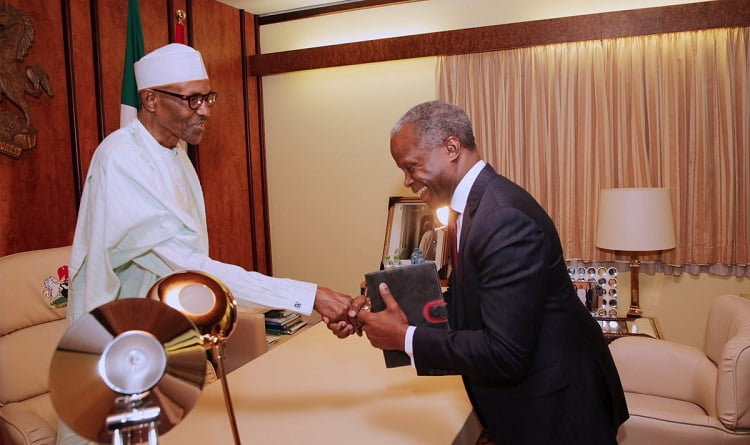 London Medical Trip: Reactions Trail Buhari's Hand Over To Osinbajo