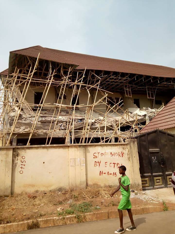Police Speaks On Collapse Building In Enugu