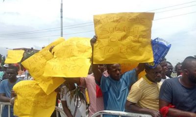 Protesters Storm Lagos Assembly