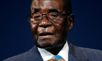 Robert Mugabe at the World Economic Forum on Africa in South Africa, May 4, 2017. © Reuters