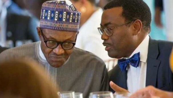 Image result for President Buhari renominates Akinwunmi Adesina as AfDB President