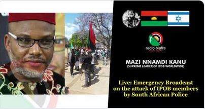 Biafra: Full Audio Of Nnamdi Kanu's 'Emergency Broadcast' (Listen Here)