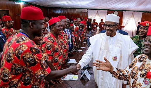 I Won't Interfere In Nnamdi Kanu's Trial, Buhari Tells Igbo Leaders