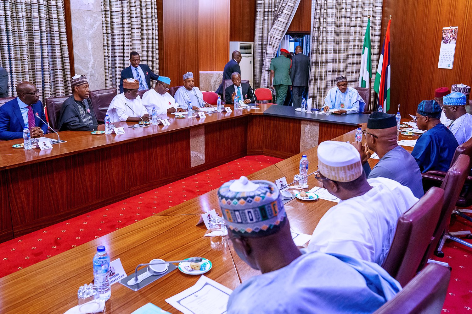 Direct Primaries: APC Governors 'Fight' During Abuja Meeting | Naija News