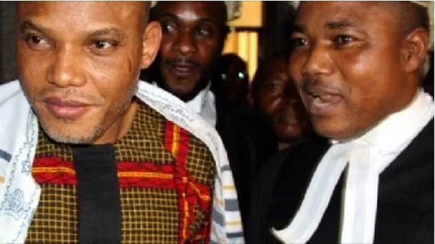 Nnamdi Kanu's Lawyer, Ejiofor Almost Lynched In Court