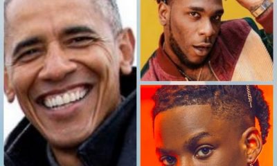 Obama, Rema and Burna Boy