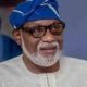 What Akeredolu Said At The Burial Of Owo Attack Victims