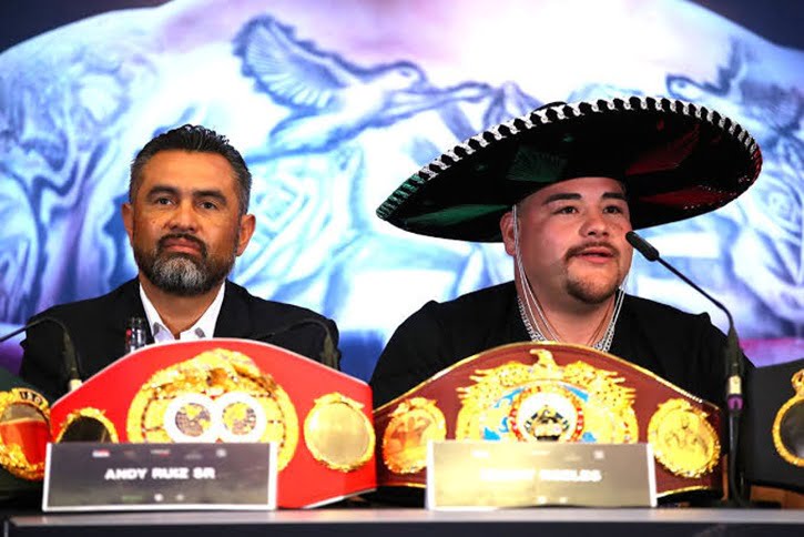 Andy Ruiz and Coach