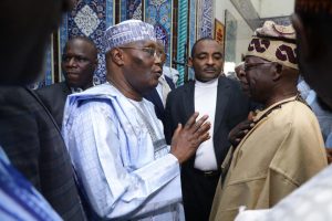 2023: Tinubu Meets Atiku In Lagos (Video)