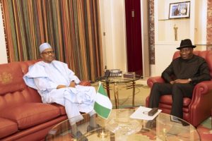 JUST IN: Buhari, Jonathan In Closed-door Meeting