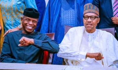 Reactions As Osinbajo Tells Buhari About His Presidential Ambition