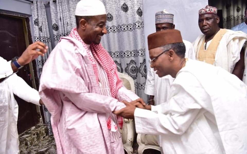 Breaking: Governor El-rufai Meets Dethroned Emir Sanusi