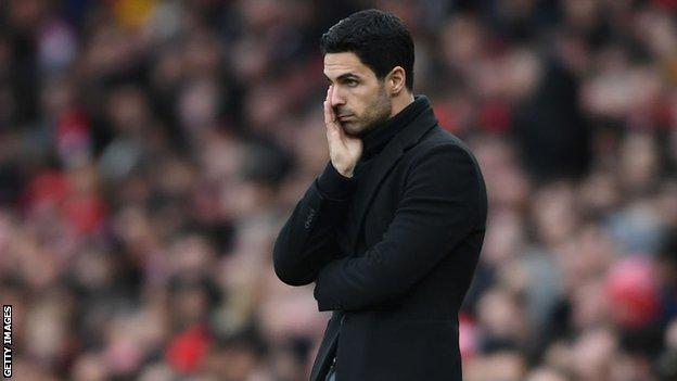 Mikel Arteta Gives Two Reasons Why Arsenal Lose Games