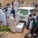 PHOTOS: How Nigerians Violated Social Distancing At Abba Kyari's Burial