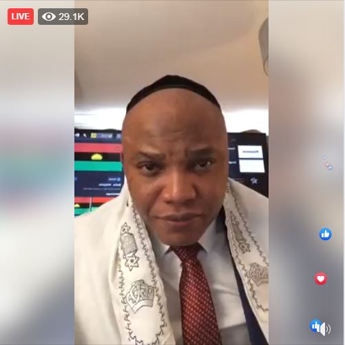 Biafra: Nnamdi Kanu Proves Kemi Olunloyo Wrong, Goes Live (WATCH HERE)