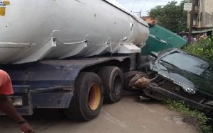 Breaking: Multiple Crash In Anambra Claims One Life (Photos)