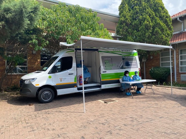 A Covid-19 ‘Mobile’ Testing Laboratory In South Africa