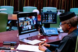 Osinbajo Presides Over FEC Meeting As Buhari Arrives London