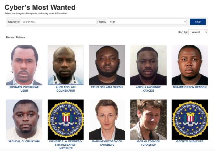 Nigerians Attack FBI Over 6 Nigerians On Cyber Most Wanted List