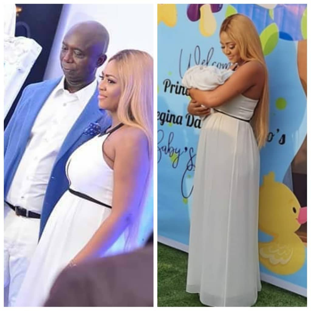 Glamour And Pictures Of Regina Daniel And Ned Nwoko’s Son Naming Ceremony  %Post Title