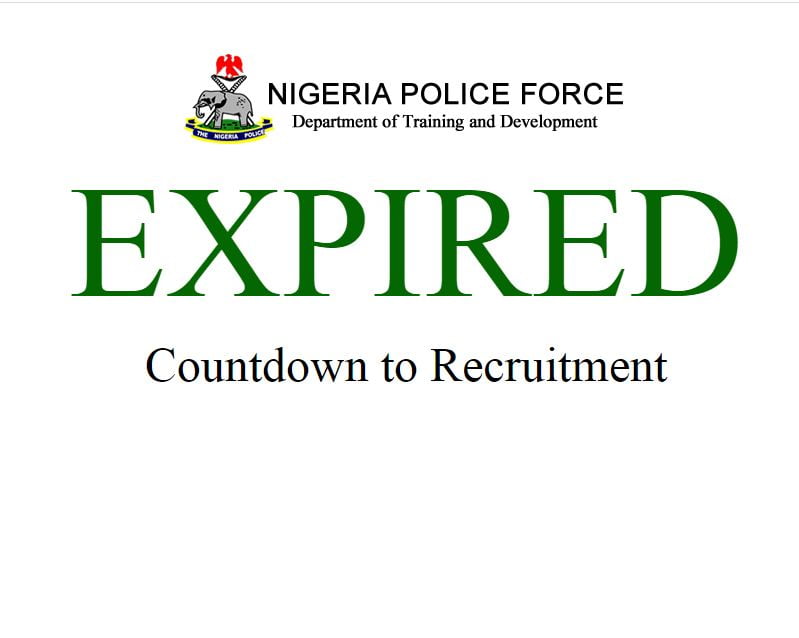 Nigeria Police Portal Now Working, Apply For Constables Recruitment Here