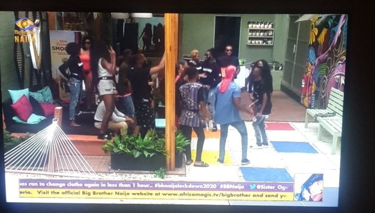 BBNaija Housemates Go 'Crazy' As Biggie Plays Laycon’s Song 