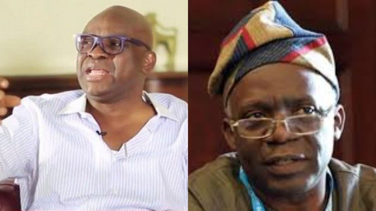 You're Not A Saint - Fayose Roasts Falana Over N28 Fraud