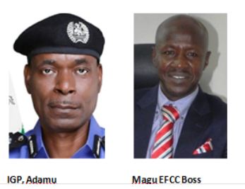 Finally, Nigeria Police States Position On Magu's Suspension As EFCC Chairman