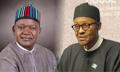 You Have Taken Nigeria From Top To Bottom - Ortom Slams Buhari