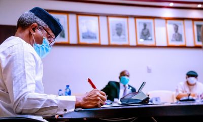 Just In: Osinbajo Writes IGP On 'Receiving N4billion' From Magu, Makes Demand