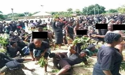 Women Protest Naked Against El-Rufai Over KillingsIn Southern Kaduna (Photos)