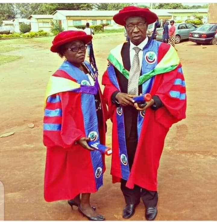 Dr Stella Okotie and Her Husband