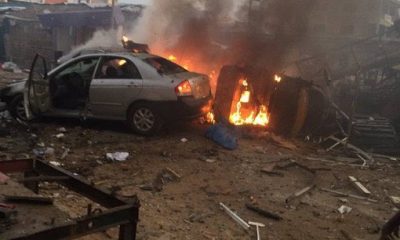 Breaking: Cooking Gas Explodes In Ajao Estate, Two Killed (Video)