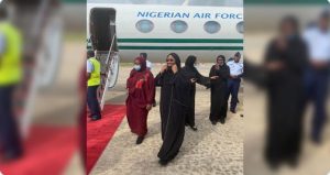 Aisha Buhari Returns From Dubai, Says Medical Tourism Should Be Reduced