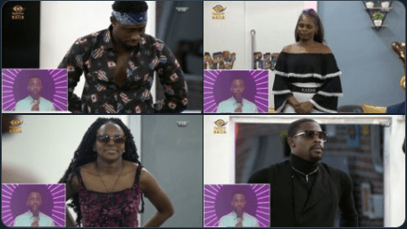 BBNaija: Neo, Trikytee, Wathoni And Kaisha Nominated For Eviction