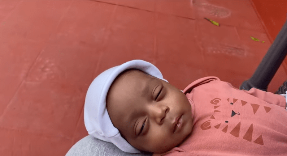 Finally, Regina Daniels And Ned Nwoko Reveal Baby’s Face (Video/Photos)