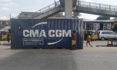 Breaking: Container Falls, Kills Two FAAN Staff, Others In Lagos