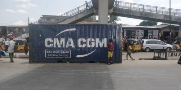 Breaking: Container Falls, Kills Two FAAN Staff, Others In Lagos