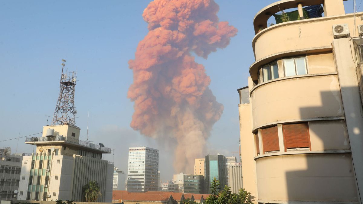 BREAKING: Massive Explosion Rocks Beirut, Lebanon (Video)