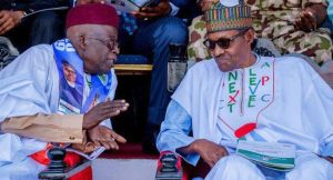 Just In: Buhari Meets Ize-Iyamu As Tinubu, Lawan Storm Edo For APC Campaign