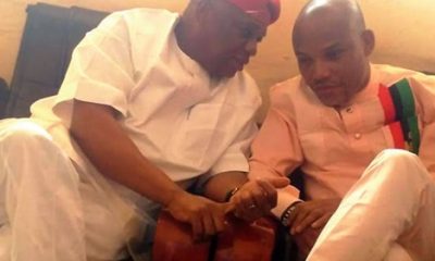 Nnamdi Kanu Warns Orji Uzor Kalu On Biafra Agitation, Reveals When He Will Return To Nigeria