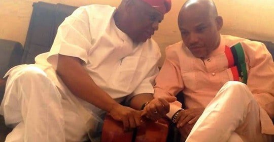 Nnamdi Kanu Warns Orji Uzor Kalu On Biafra Agitation, Reveals When He Will Return To Nigeria